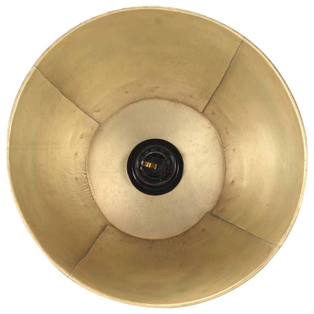 Lampadaires 3 pcs. e27 bois de manguier massif couleur laiton - number 10.