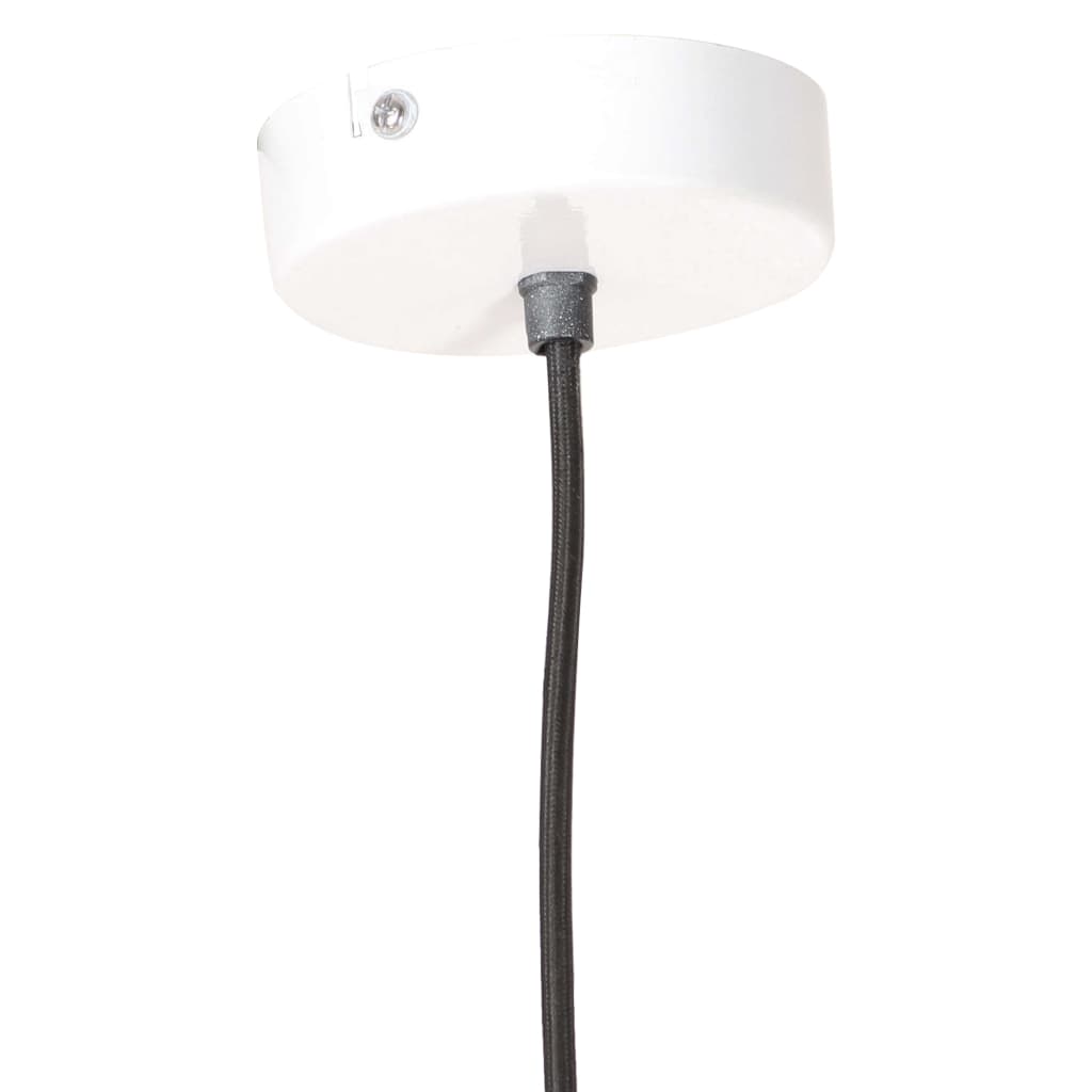 Lampe suspendue 25 w ronde 28,5 cm e27 blanche - number 5.