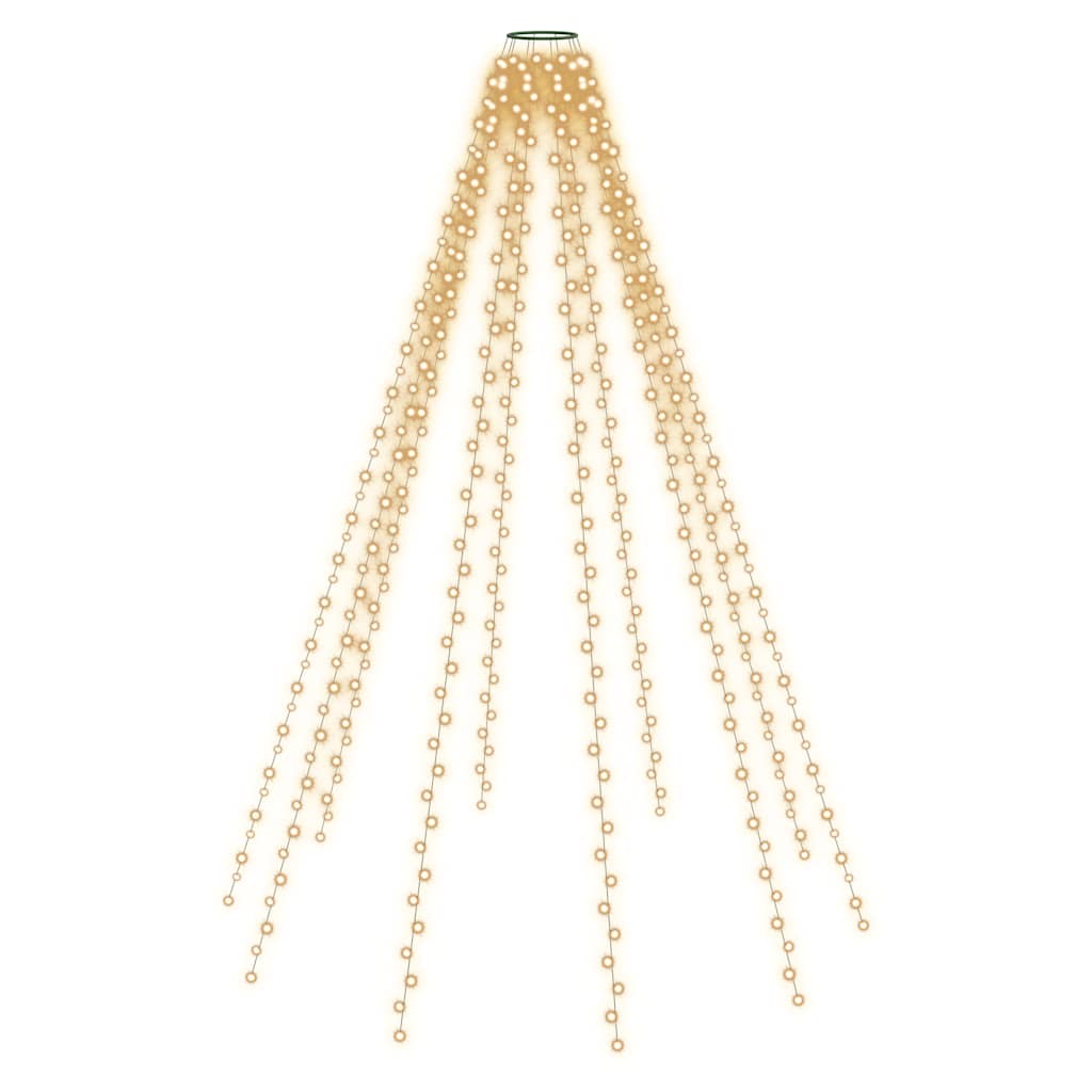 Lysnet til juletræ 400 lysdioder 400 cm - number 2.