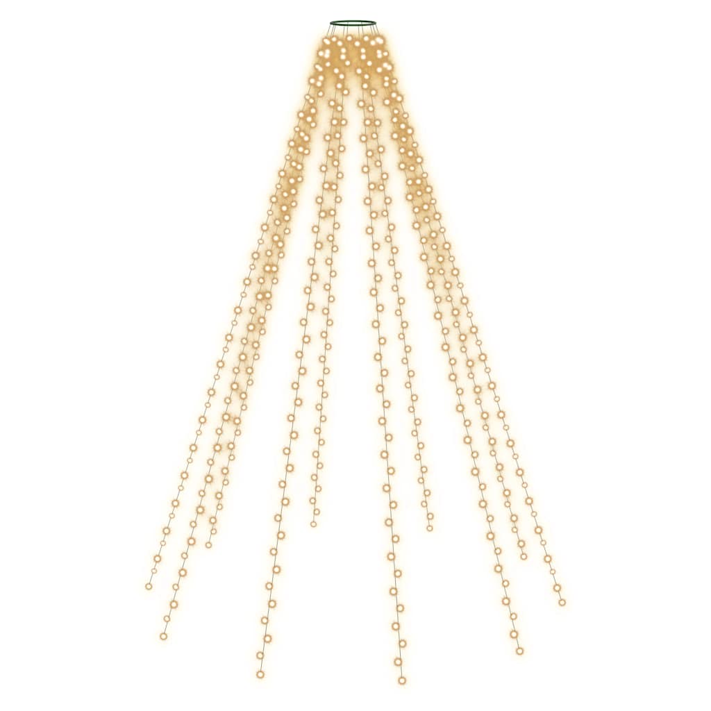 Lysnet til juletræ 500 lysdioder 500 cm - number 2.