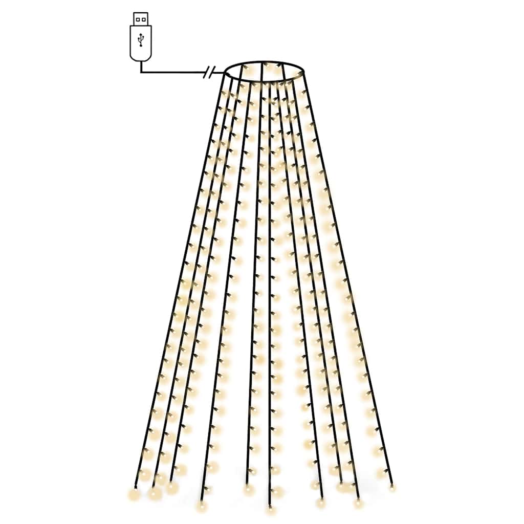 Grille électrique pour sapin de noël 250 led 250 cm - number 2.