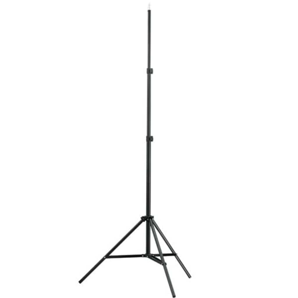 Attrezzatura per studio fotografico con sfondo, lampade e ombrelli - number 4.