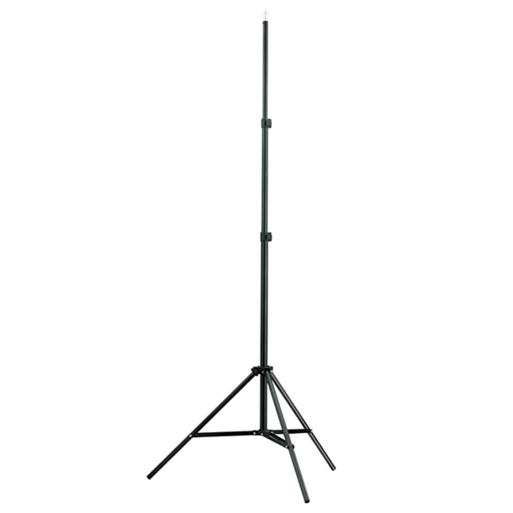 Attrezzatura per studio fotografico con sfondo, lampade e ombrelli - number 8.