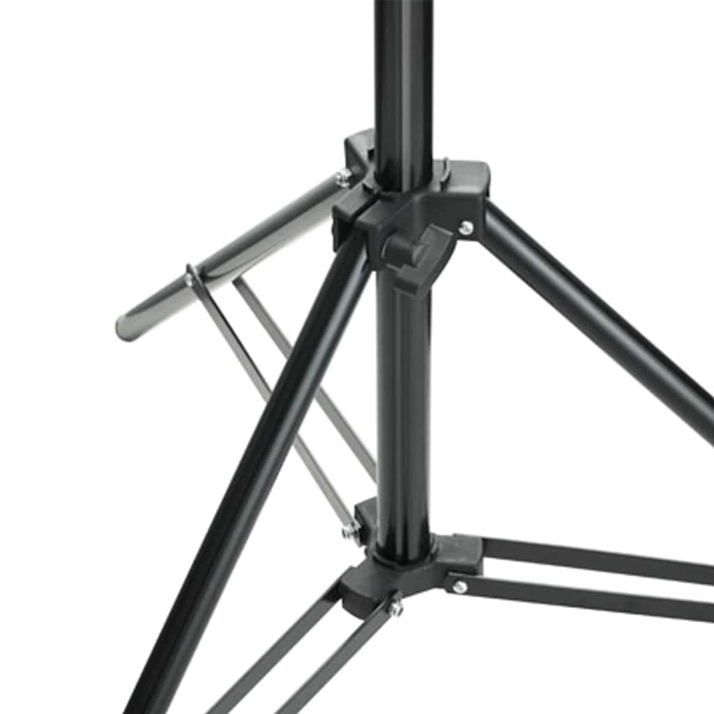Attrezzatura per studio fotografico con sfondo, lampade e ombrelli - number 10.