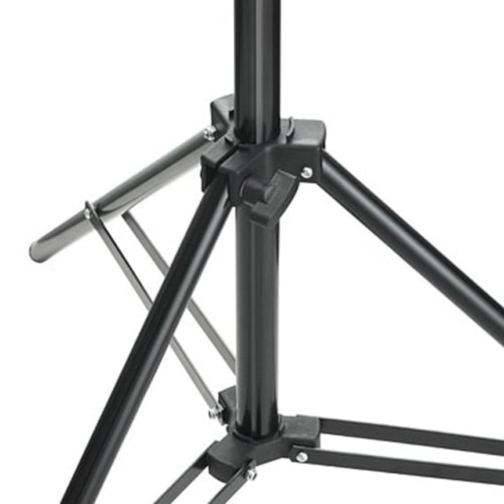 Attrezzatura per studio fotografico con sfondo, lampade e ombrelli - number 5.