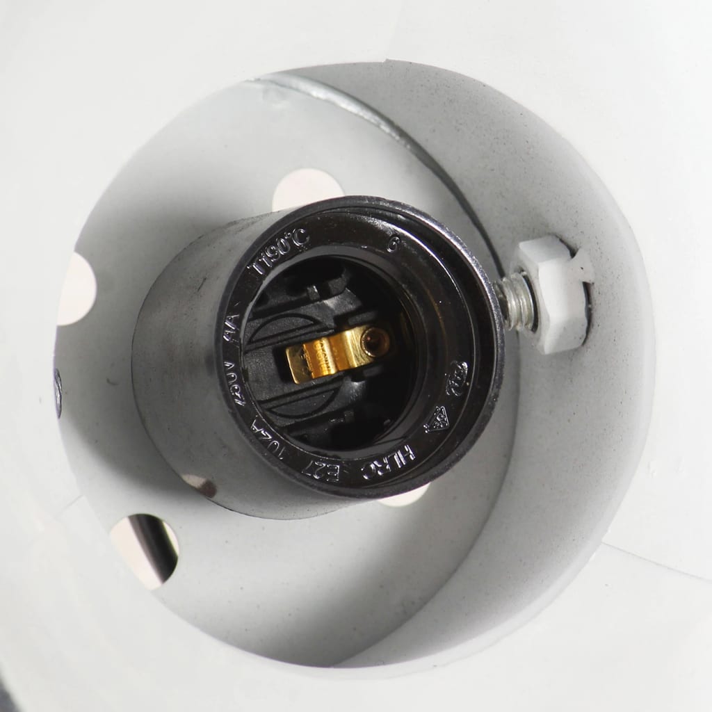 Industrial wall/ceiling lamps 2 pcs. 20x25 cm e27 matt black - number 7.