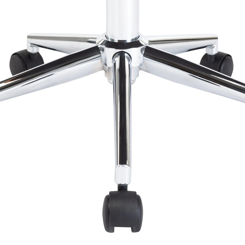 Krzesła obrotowe do jadalni 2 szt. skóra ekologiczna krem - number 8.