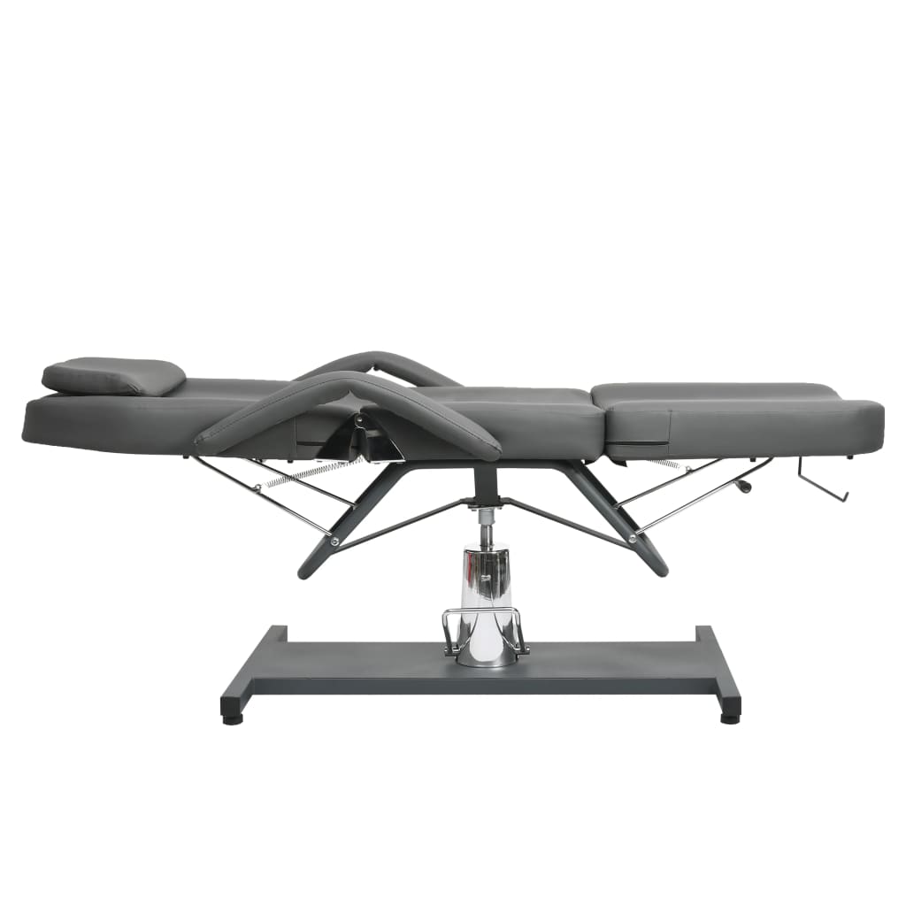 Massagebord 180x62x(87-112) cm - grå - number 4.
