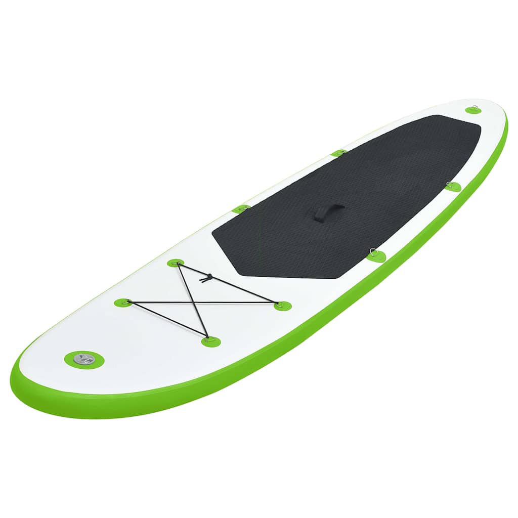 Oppusteligt paddleboard grøn og hvid - number 2.