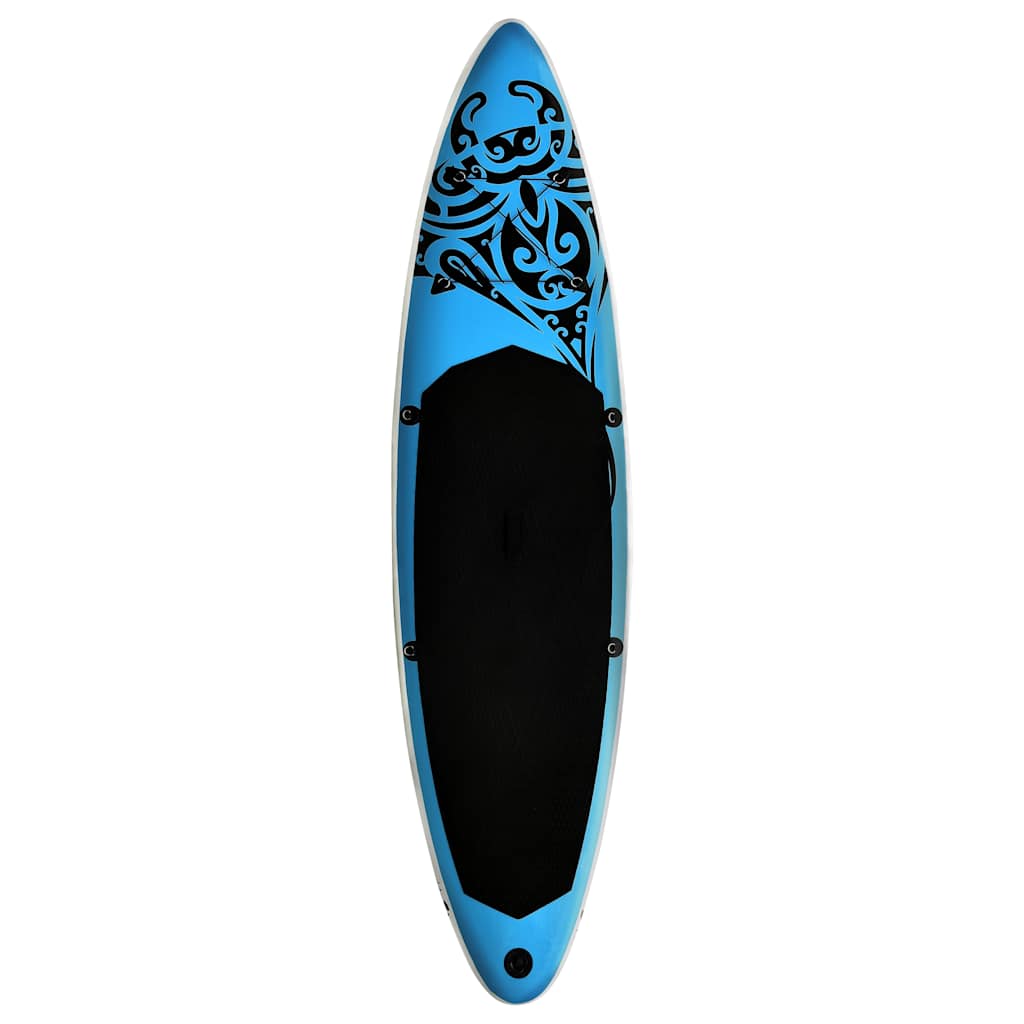 Oppusteligt paddleboardsæt 305x76x15 cm blå - number 4.