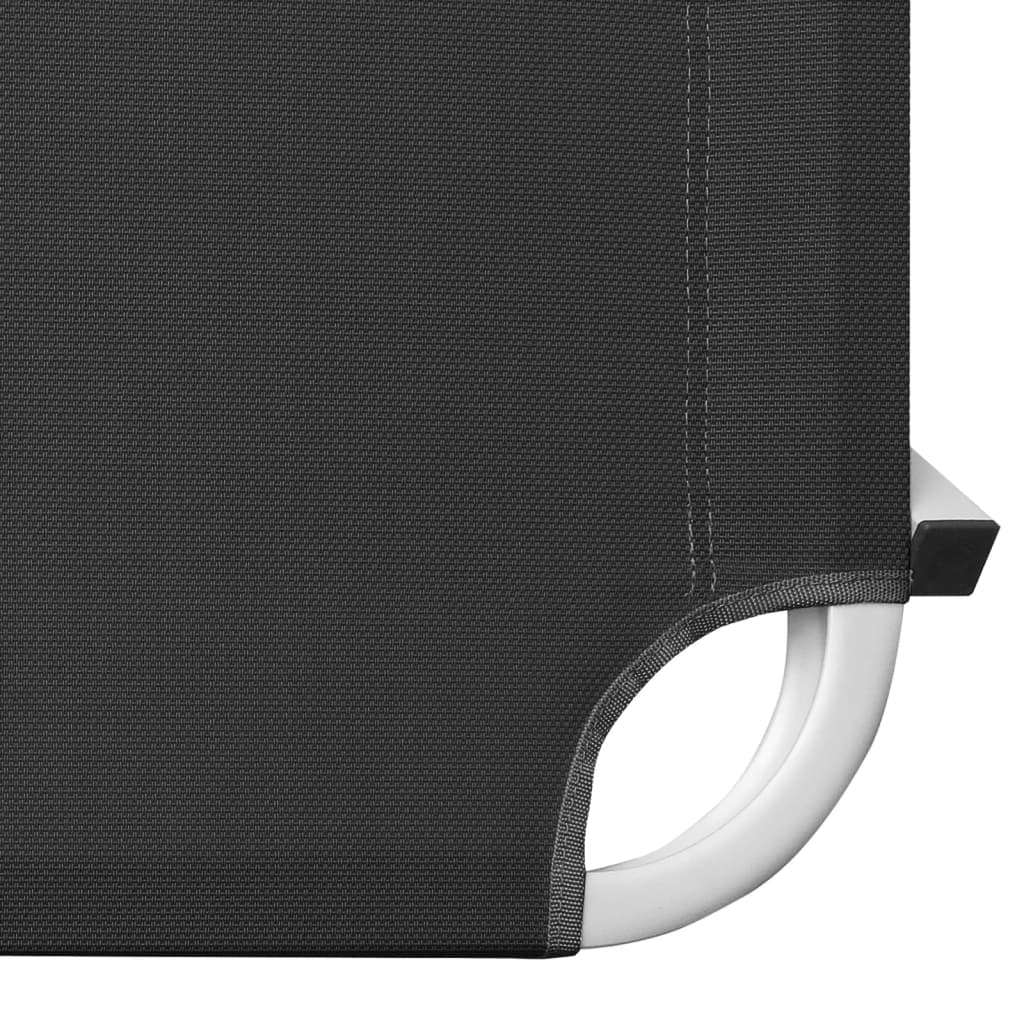 Solseng i aluminium og tekstilen sort - number 6.