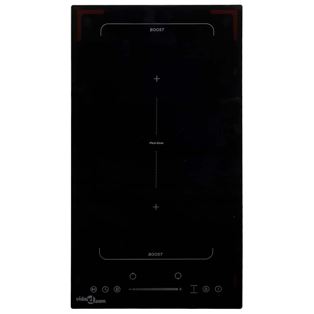 Flexizone induction hob 2 burners touch 3500 w glass - number 1.