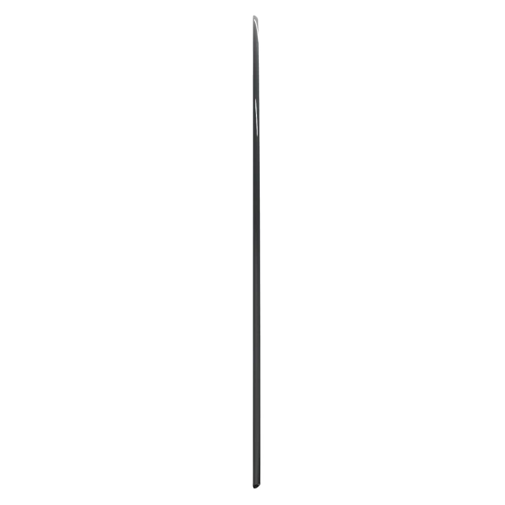 Glasplade til pejs halvrund - 800 x 600 mm, 1 - number 5.