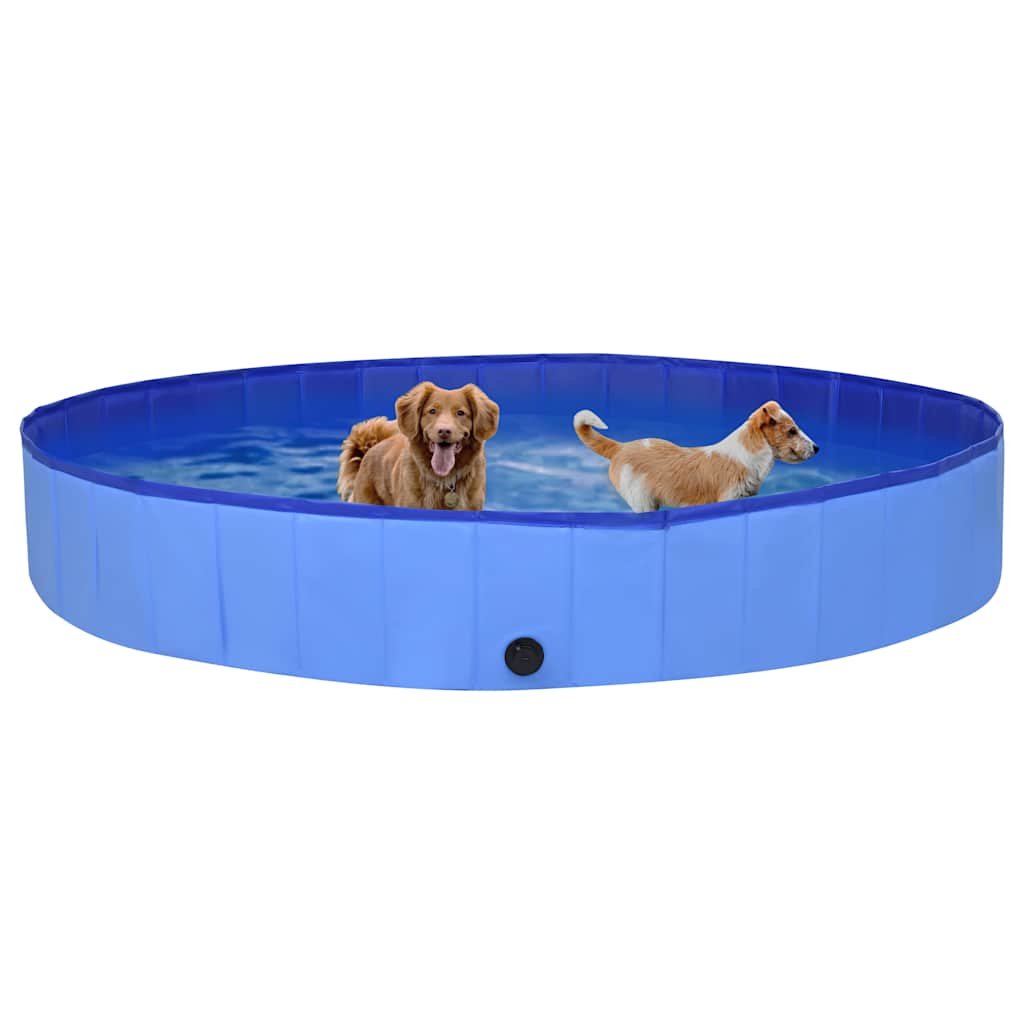 Piscine pliable pour chien en pvc - bleu, 300 x 40 cm - number 3.
