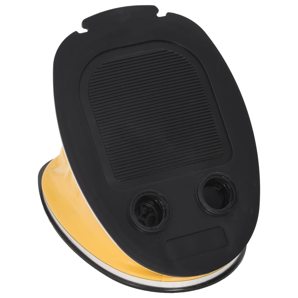 Fodpumpe 26x18 cm pp og pe grå og gul - number 3.