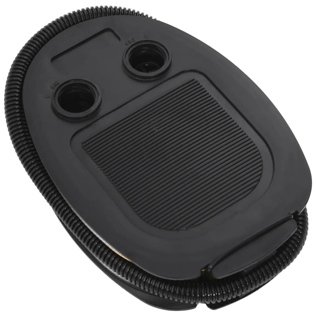 Fodpumpe 26x18 cm pp og pe grå og gul - number 5.