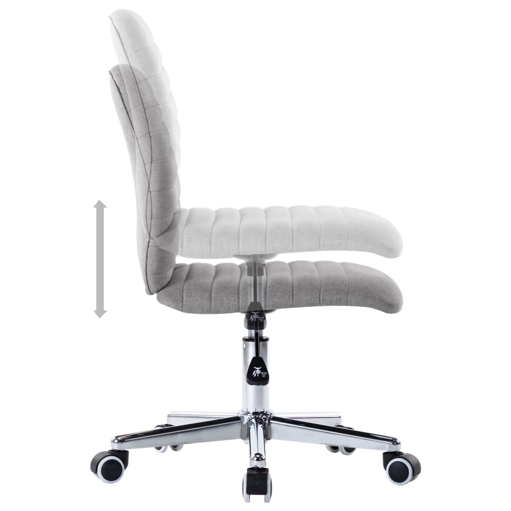 Stół jadalny krzesła szt. tkanina - jasnoszary, 6 - number 6.