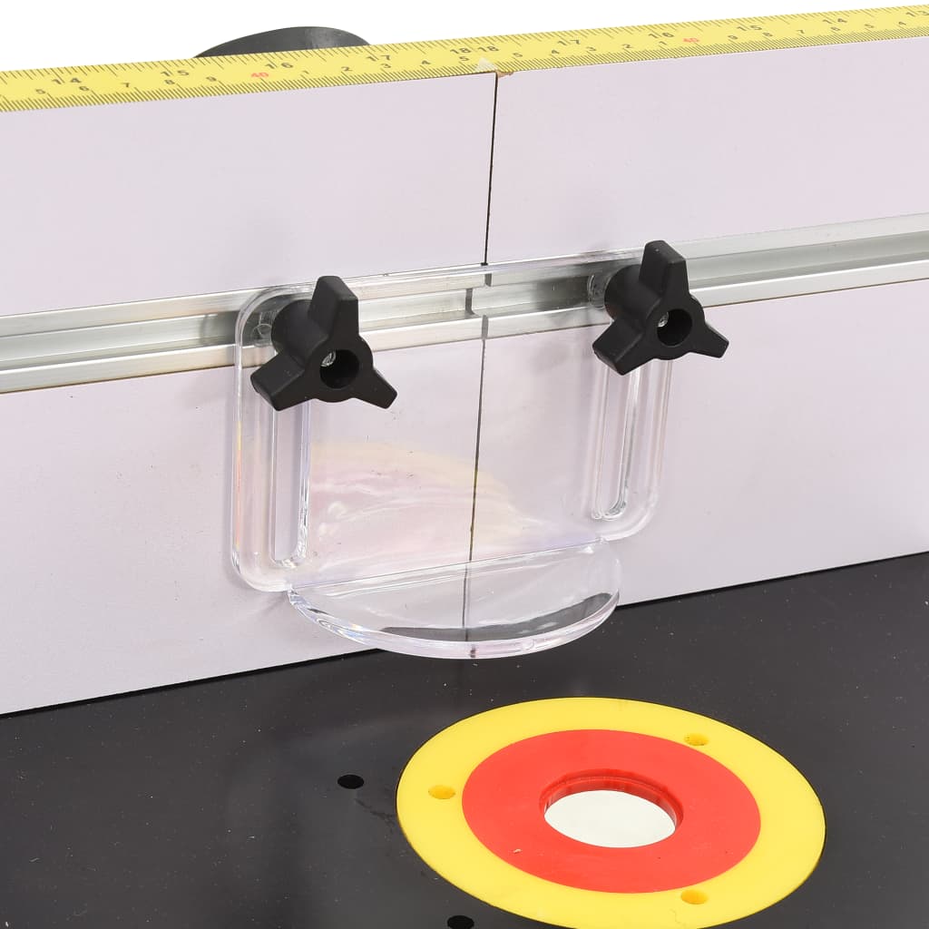 Overfræserbord 81x61x88 cm stål og mdf - number 5.