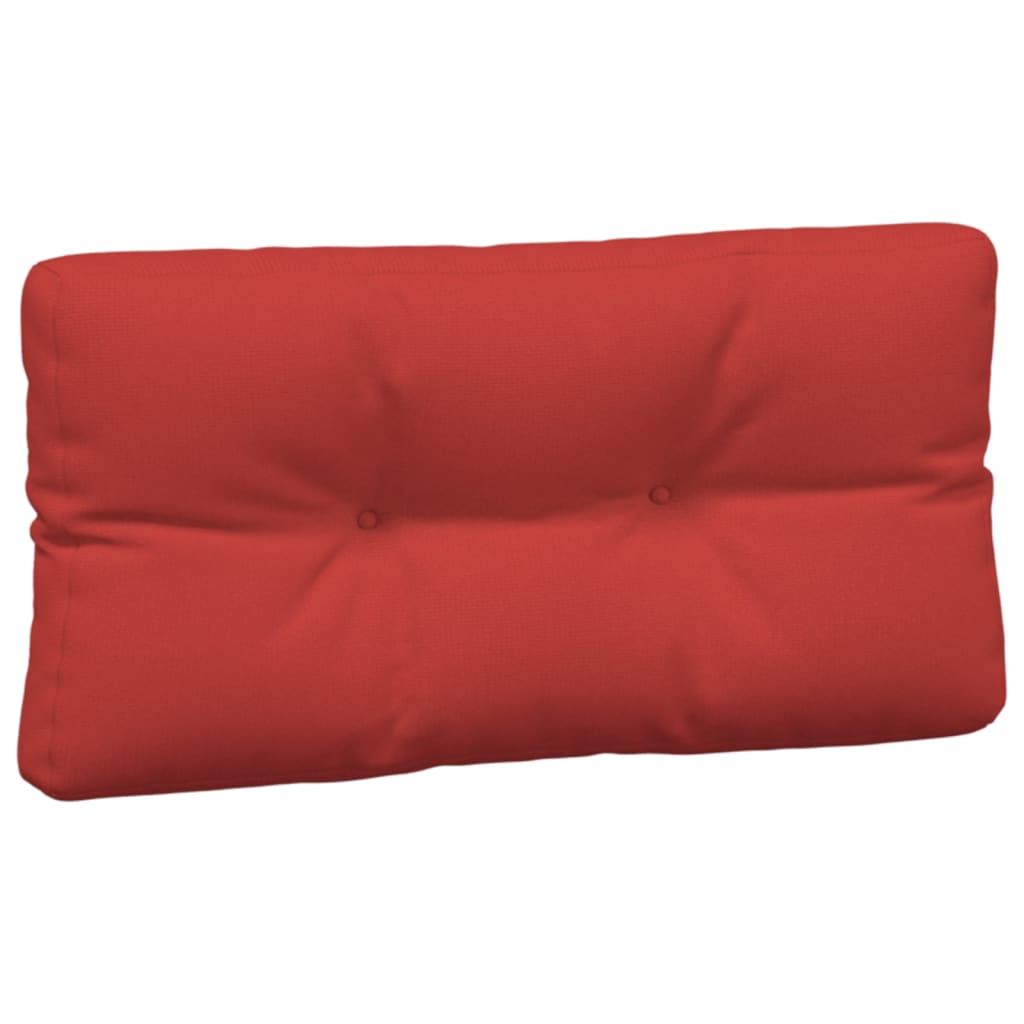 Pallet cushions pcs. fabric - red, 3, ooo 5 - number 5.