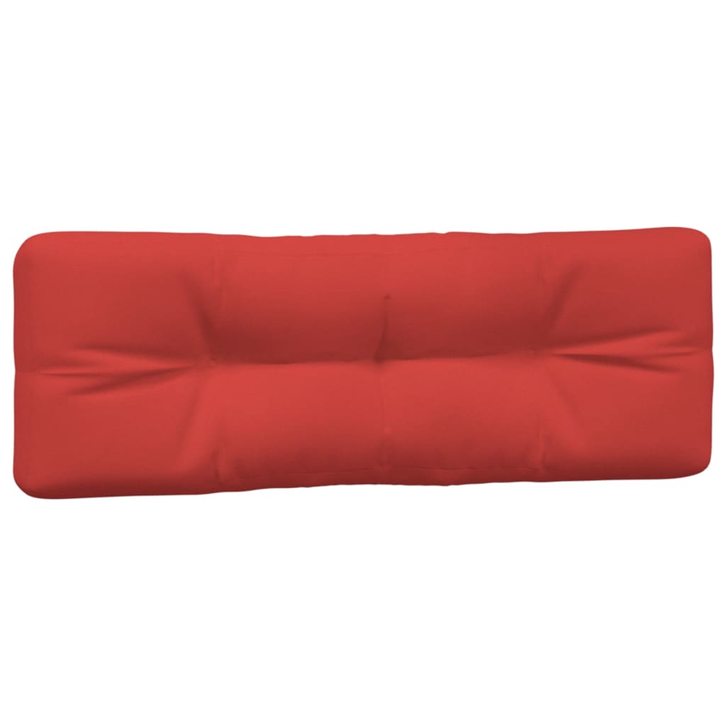 Pallet cushions pcs. fabric - red, 3, ooo 5 - number 4.