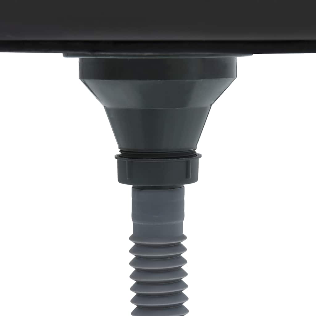 Handgjord diskbänk rostfritt stål - silver, 100 x 44 x 20 cm - number 7.