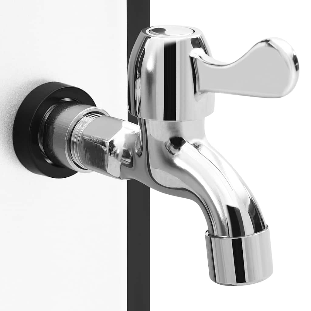 Solopvarmet udendørsbruser med brusehoved og hane 35 l - number 8.