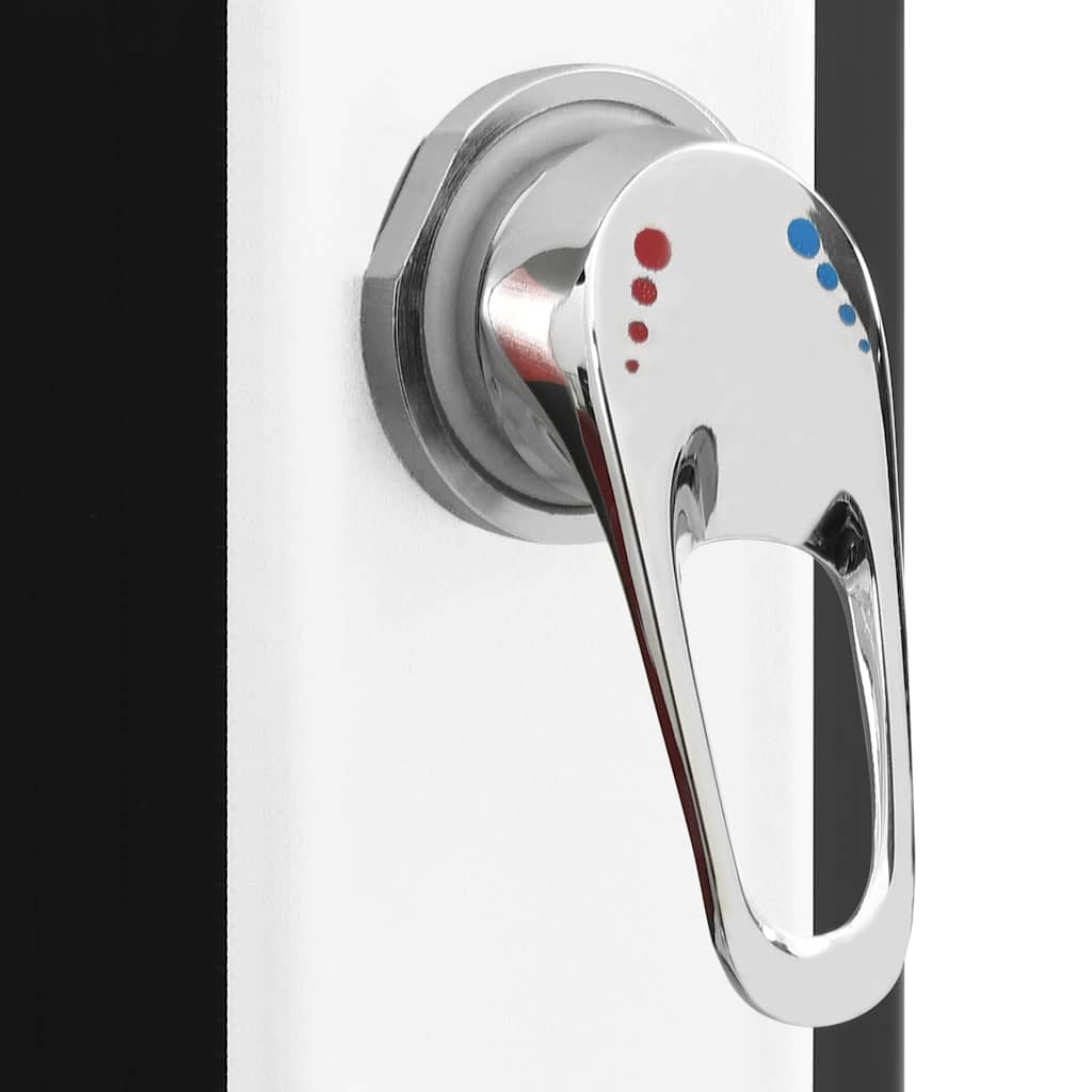 Solopvarmet udendørsbruser med brusehoved og hane 35 l - number 7.