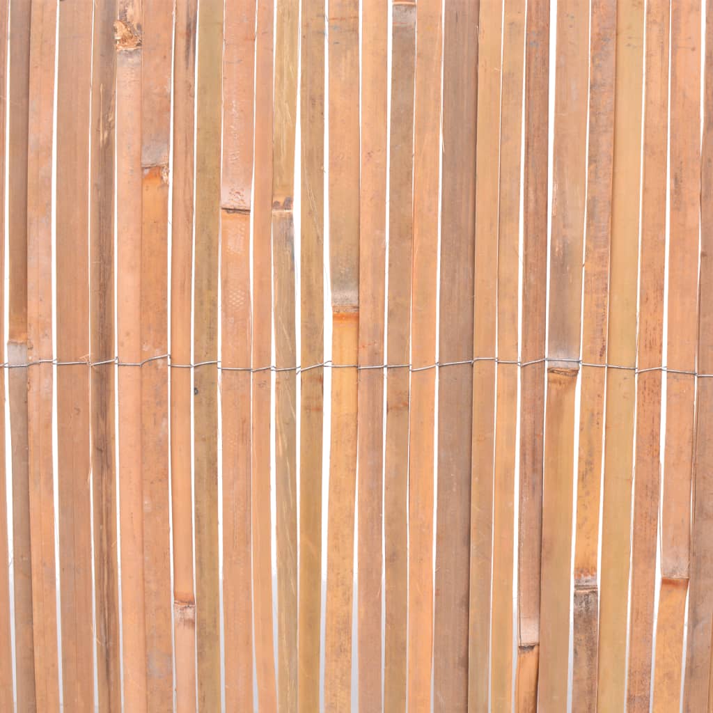 Clôture en bambou 2 pcs. 100x400 cm - number 5.