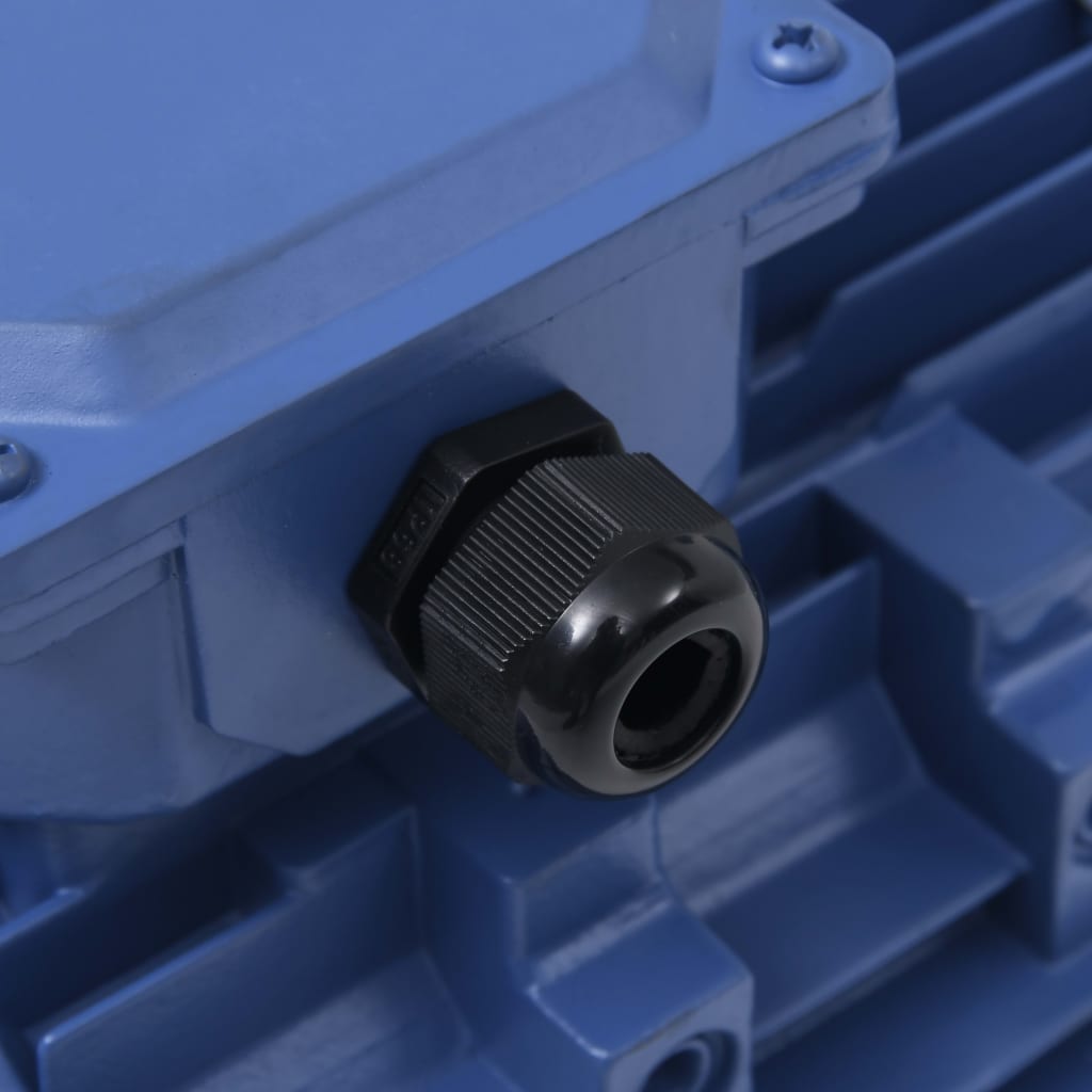 3-faset elektrisk motor 1,5 kw/2 hk 2-polet 2840 o/m aluminium - number 7.
