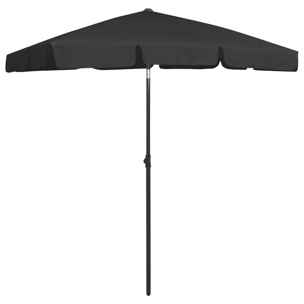 Parasol na plaži - crna, 180 x 120 cm, 1 - number 2.