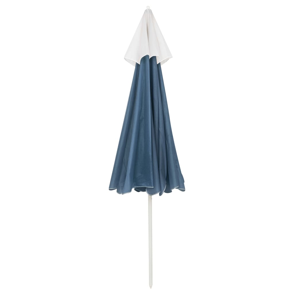 Beach parasol 240 cm blue - number 4.