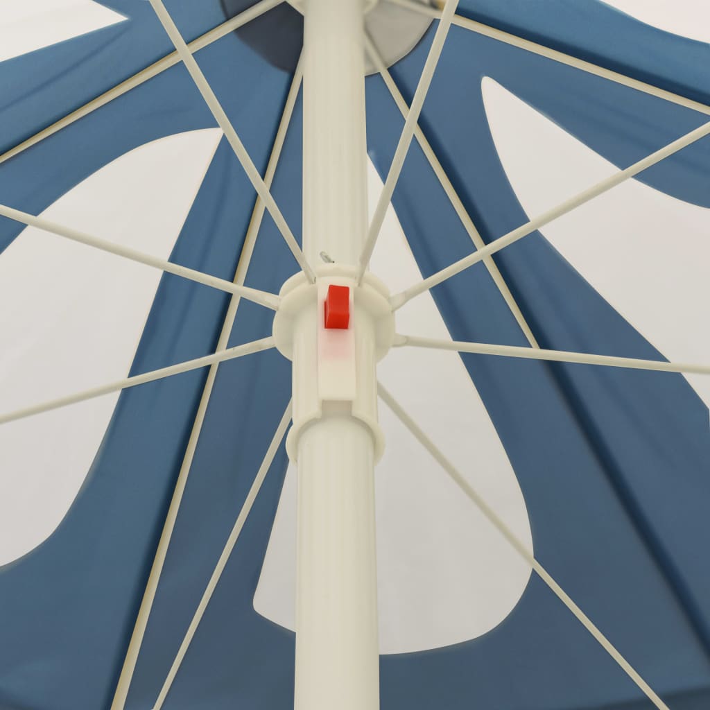 Beach parasol 240 cm blue - number 5.