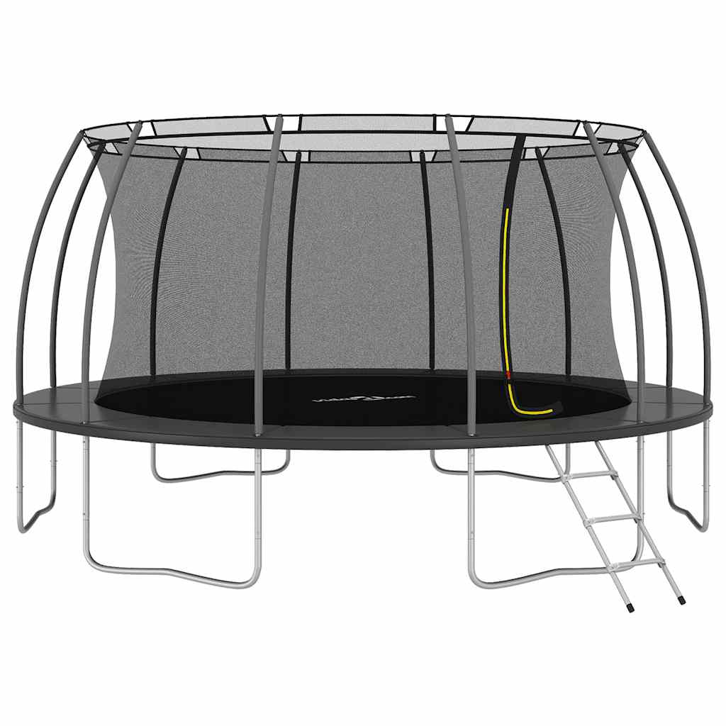 Ensemble trampoline 488x90 cm 150 kg rond - gris, ø 488 x 90 cm, 1 - number 1.
