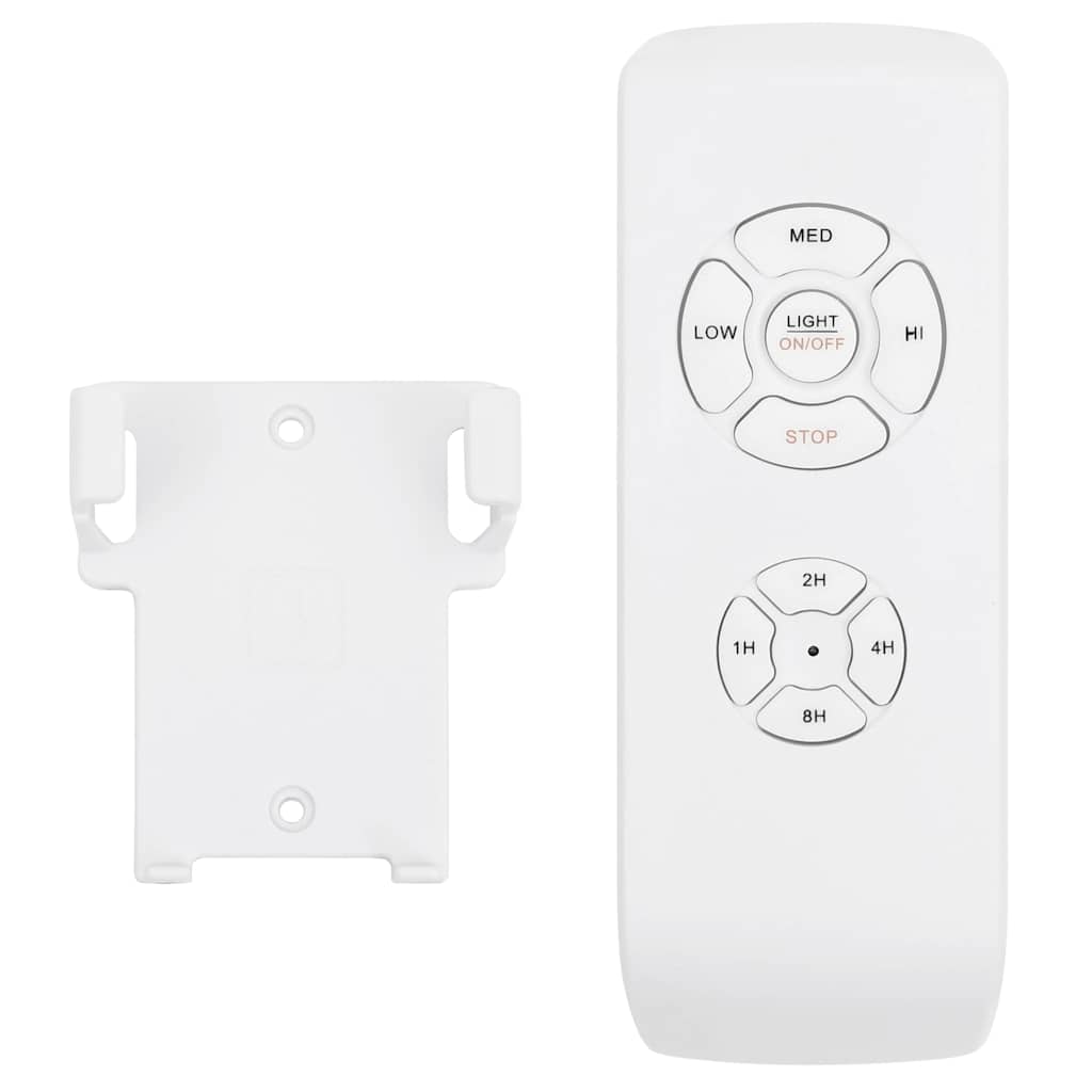 Ceiling fan with light and remote control 76 cm - light brown, ø 76 x 41.5 cm - number 8.