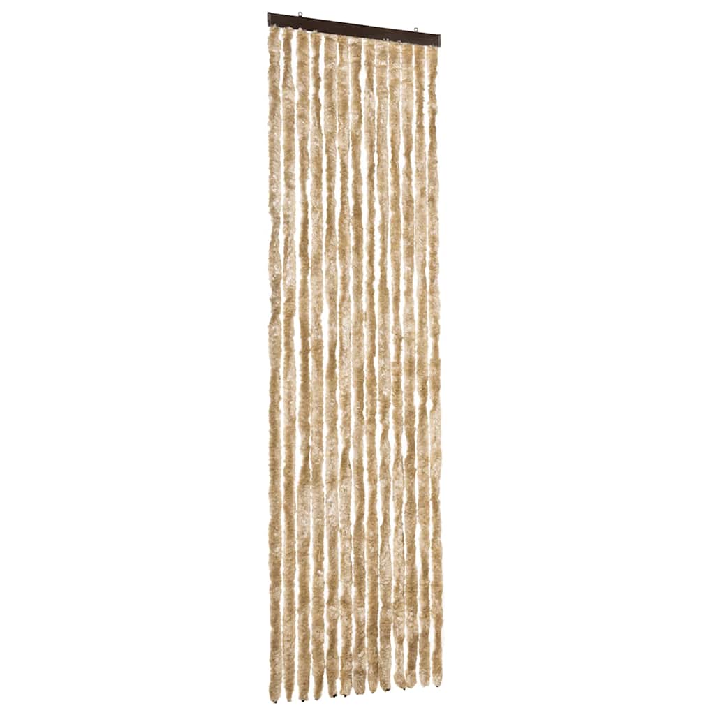 Insektgardin chenille - beige, 56 x 200 cm - number 2.