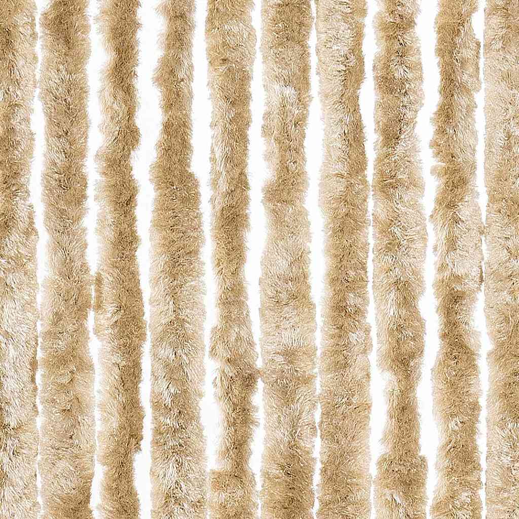 Insektgardin chenille - beige, 56 x 200 cm - number 6.