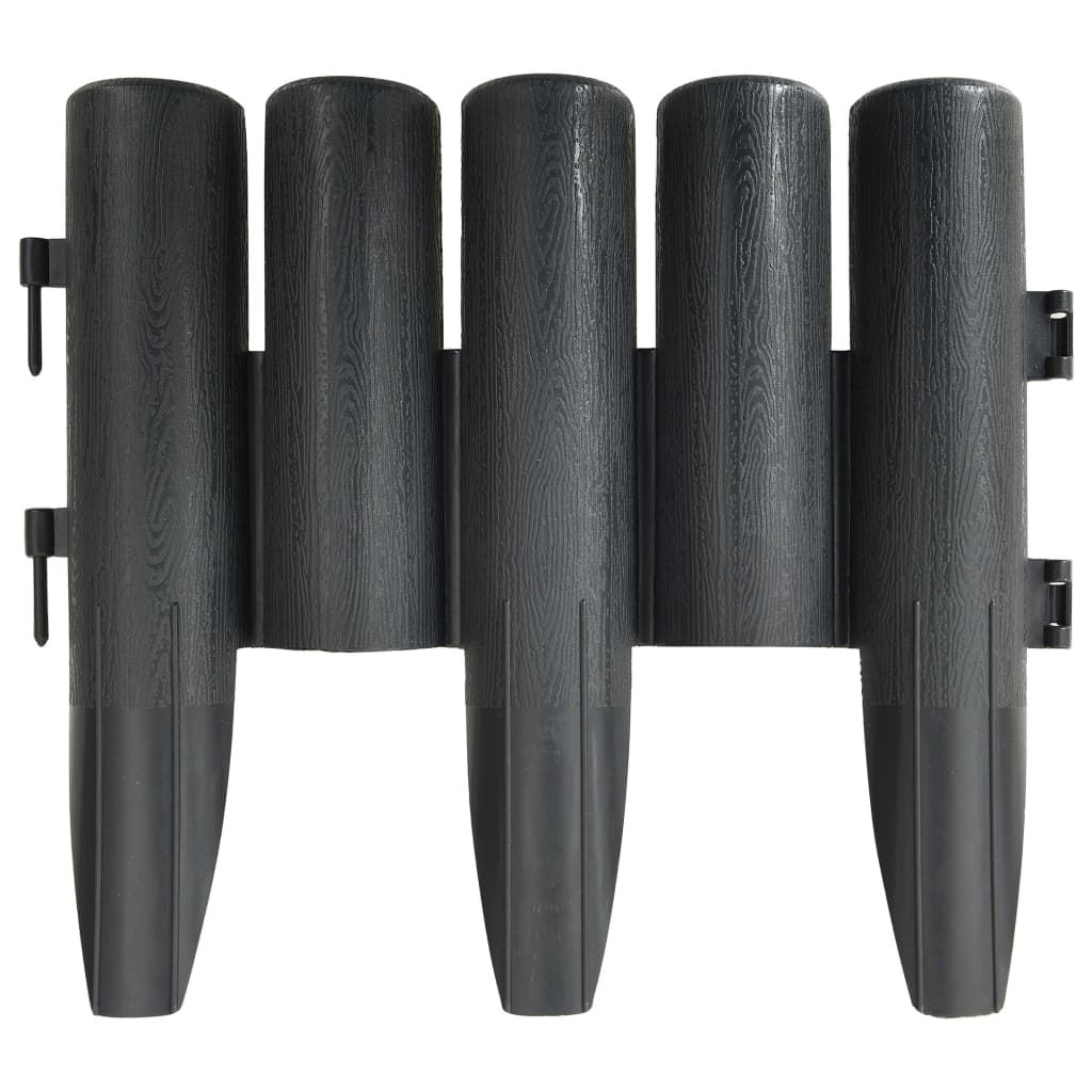 Gräsmatta kanter 36 st. 10 m pp antracitgrå - number 3.