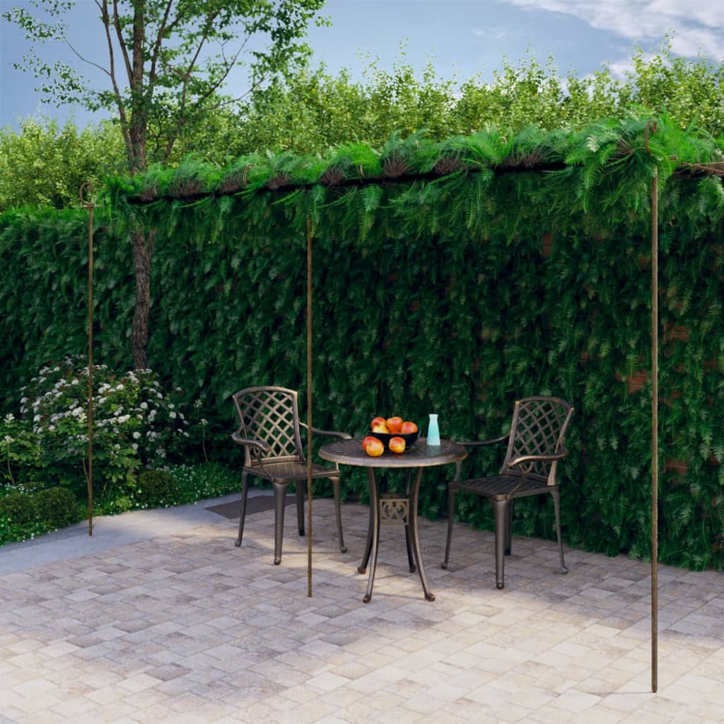 Pergola 6x3x2,5 m jern antikbrun - 6 x 3 x 2 5 m, 1 - number 1.