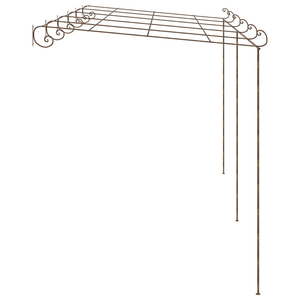 Pergola 6x3x2,5 m jern antikbrun - 6 x 3 x 2 5 m, 1 - number 3.