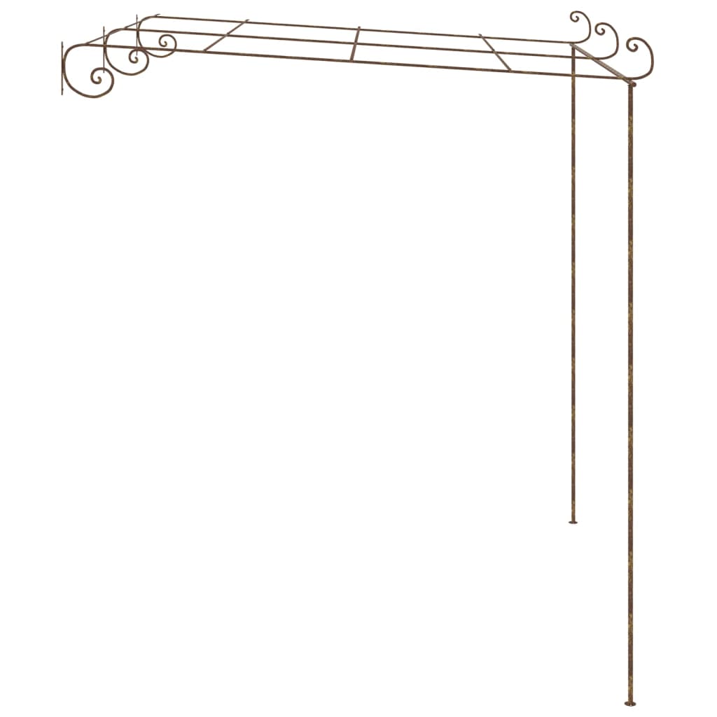 Pergola 3x3x2,5 m de fer antique antique brun - 3 x 3 x 2,5 m, 1 - number 3.