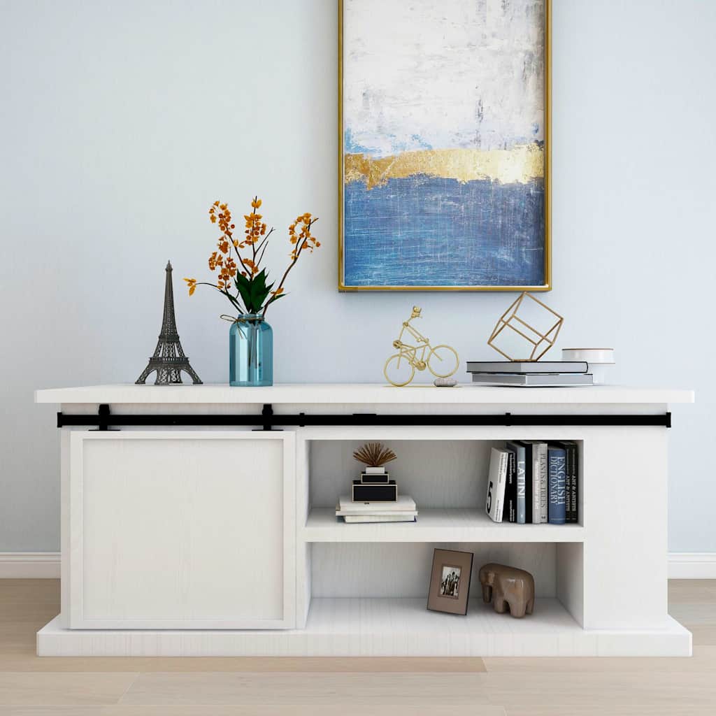 Mini-skydelågesæt til skabe kulstofstål 200 cm - number 1.