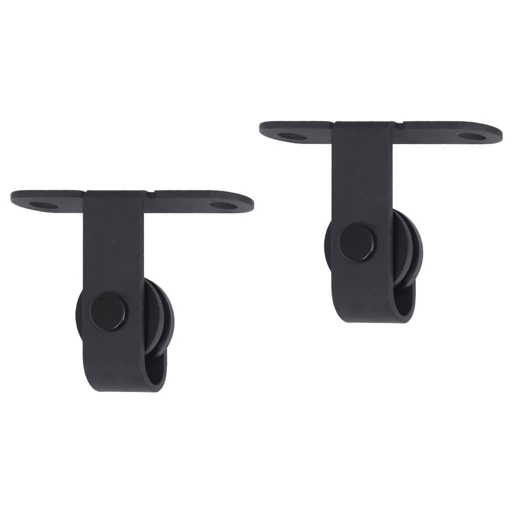 Mini-skydelågesæt til skabe kulstofstål 200 cm - number 4.