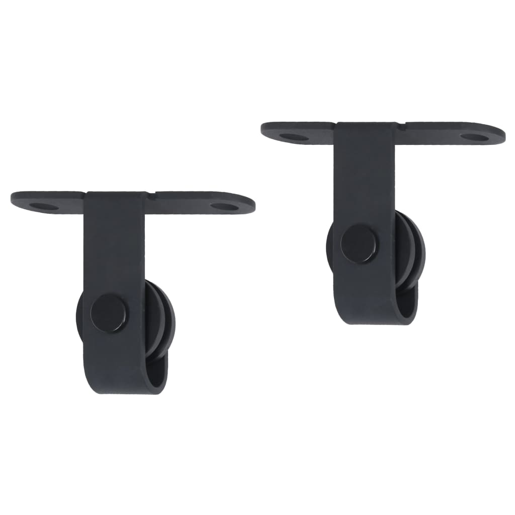 Mini-skydelågesæt til skabe kulstofstål 122 cm - number 4.