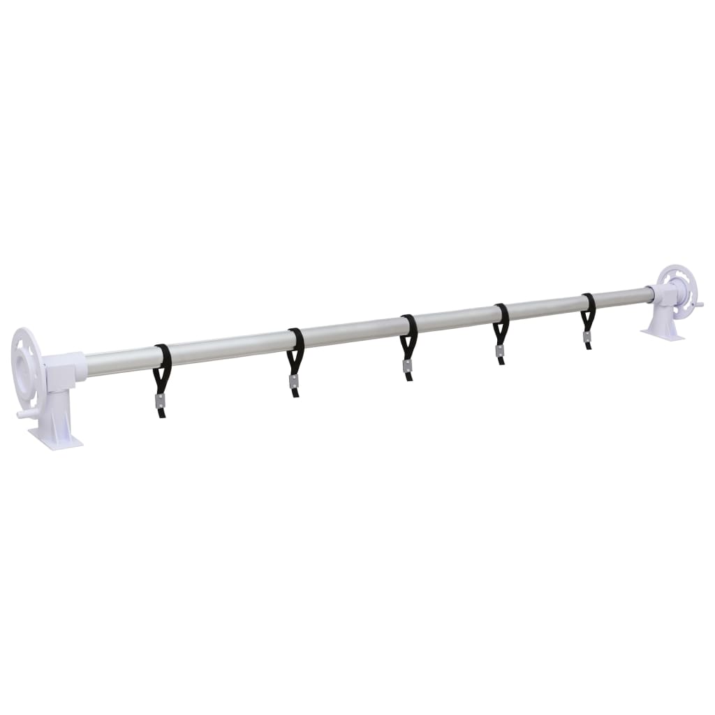 Enrouleur pour bâche de piscine avec pied en plastique - number 3.