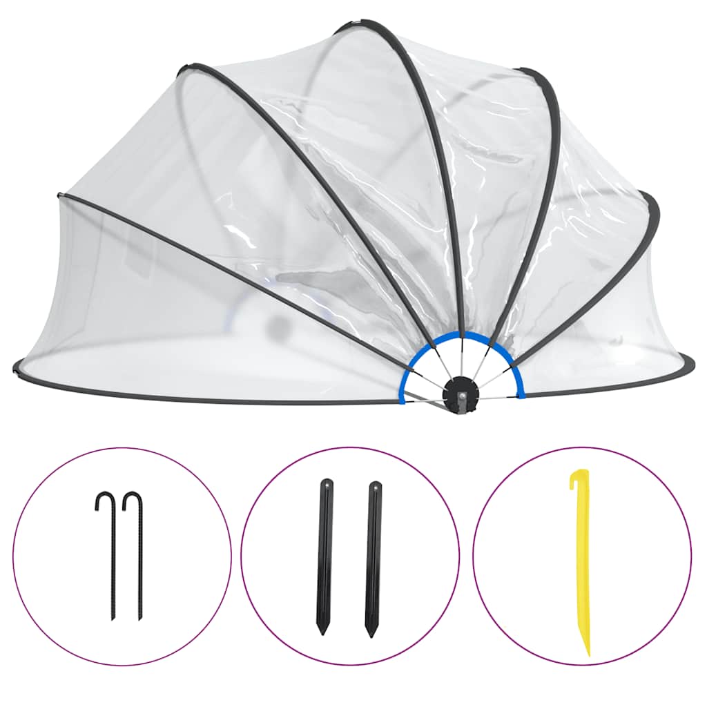 Dôme de piscine 500x250 cm - number 2.