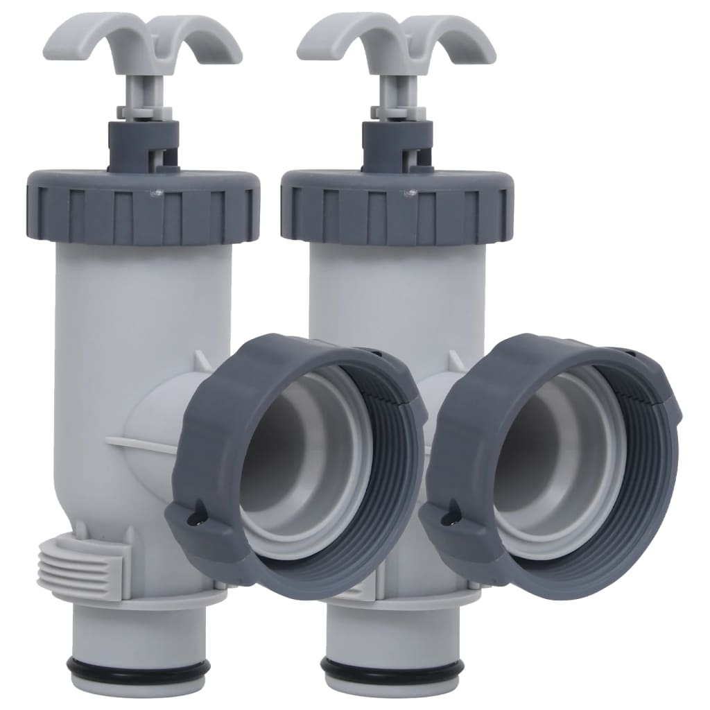 Piston valves for pool 2 pcs. - number 1.