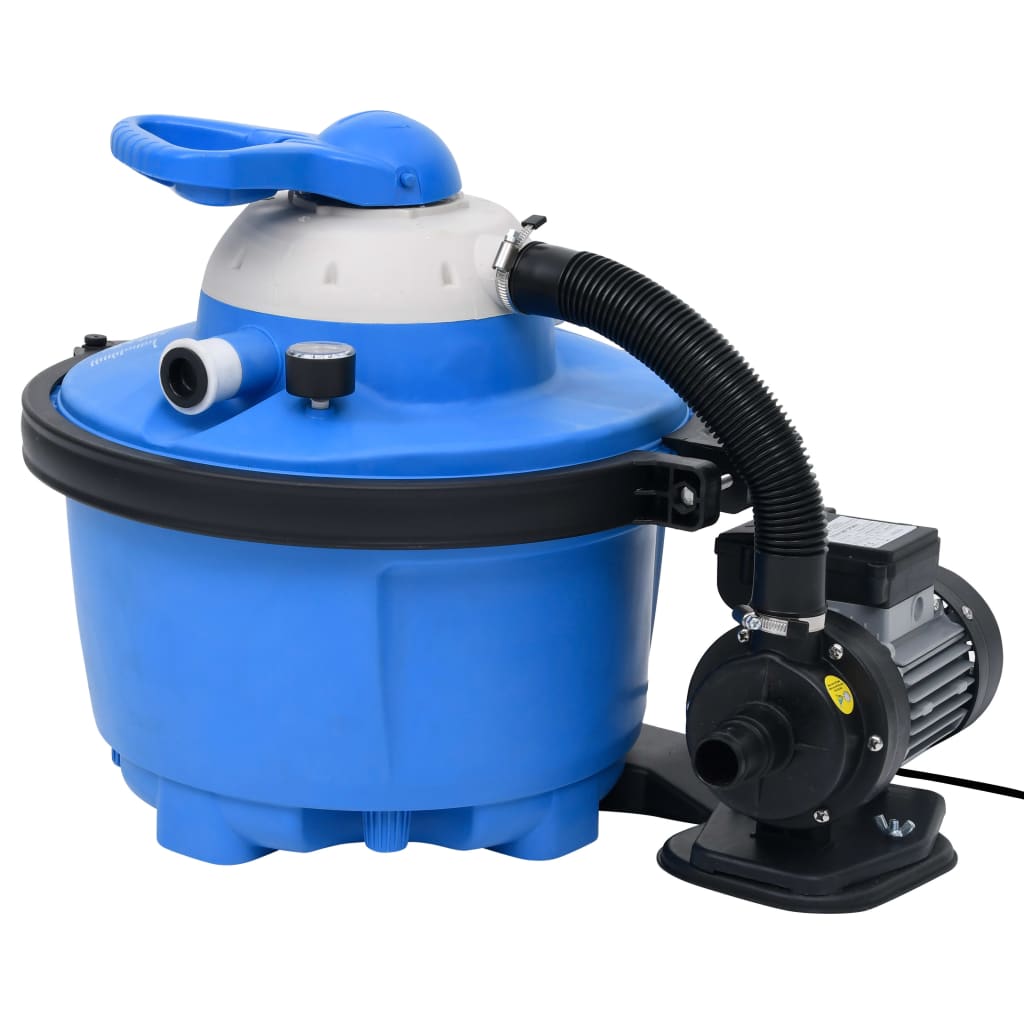 Sand filter pump 385x620x432 mm 200 w 25 l blue and black - number 1.