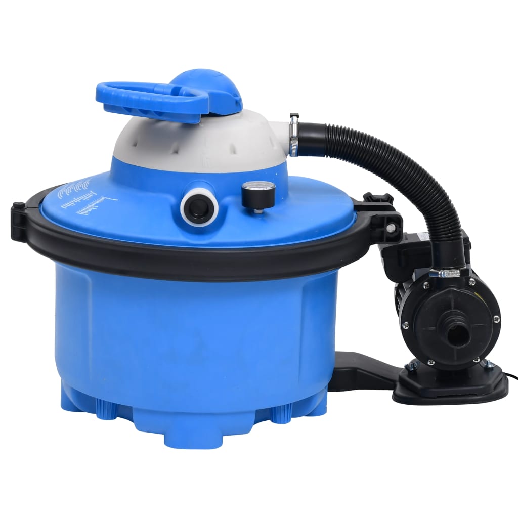 Sand filter pump 385x620x432 mm 200 w 25 l blue and black - number 2.