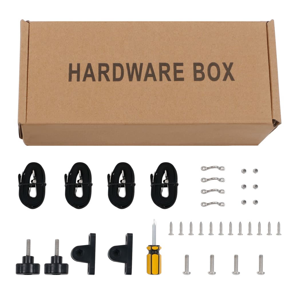 Biminitop med 2 buer 180x130x110 cm marineblå - number 12.