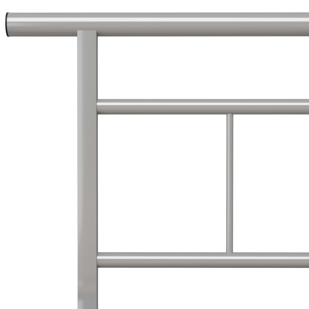 Bed frame metal - grey, 180 x 200 cm - number 5.